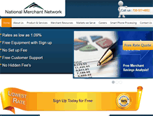 Tablet Screenshot of nationalmerchantnetwork.com